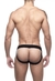 CUECA JOCK STRAP ZIPER PRETO na internet