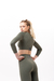 Crop Top Seamless API verde - tienda online