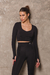 Crop Top YANG negro - Ora Active - Tienda Online