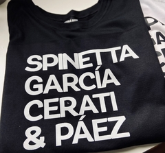 Remera SPINETTA GARCIA CERATI & PAEZ - comprar online