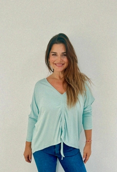 Remera con frunce (03E)