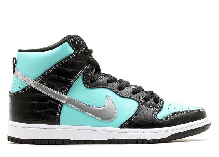 Nike SB Dunk High Diamond Supply Co. Aqua Blue