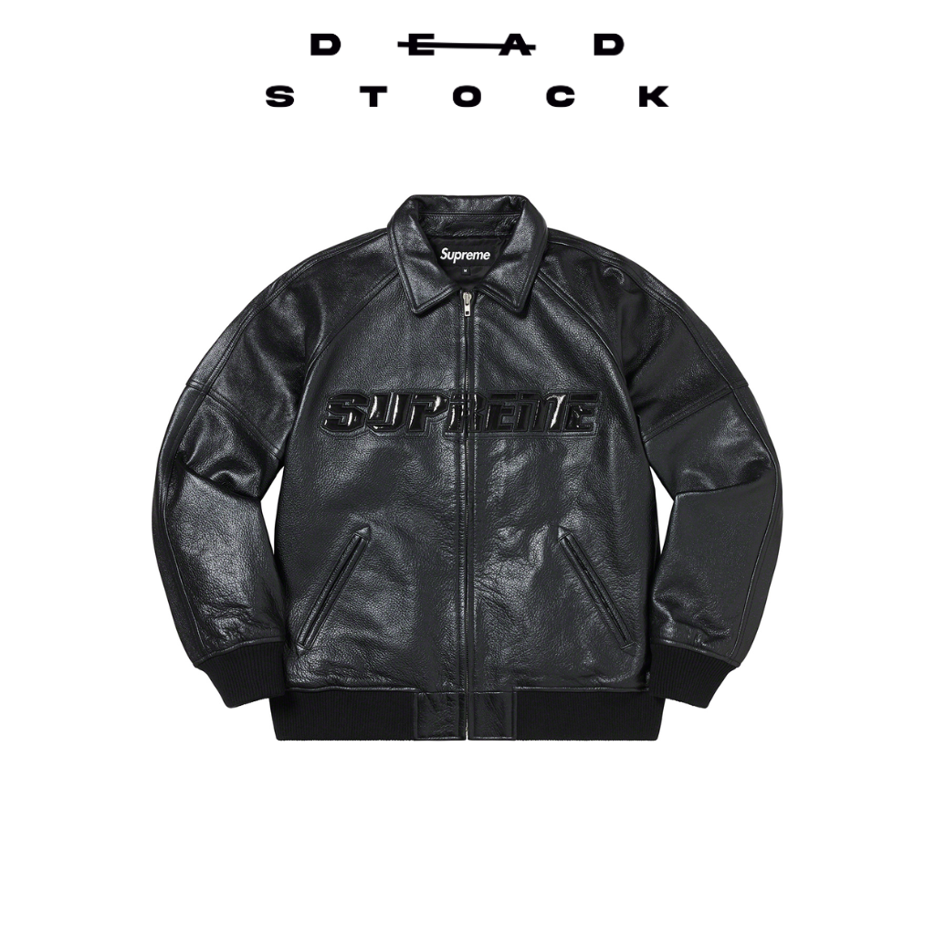 Supreme Silver Surfer 嬉しい Leather Varsity Jk Supreme Silver Surfer 嬉しい Leather Varsity Jk
