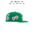 Supreme Jerseys Box Logo New Era Fitted Hat Green - comprar online