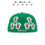 Supreme Jerseys Box Logo New Era Fitted Hat Green en internet