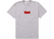 T-Shirt Supreme Ralph Steadman Box Logo Tee Heather Grey