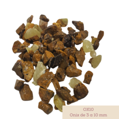 Piedra partida marmol Onix bolsa de 10 kg - comprar online