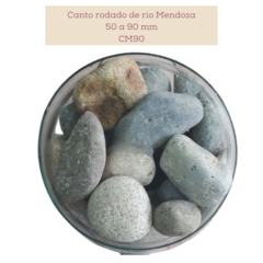Piedra canto rodado de rio Mendoza en bolson de m³ - Nuevo Vivero Hanasono