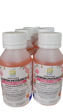 Jabon Potasico Neem Y Canela - Insecticida - Ecomambo - comprar online