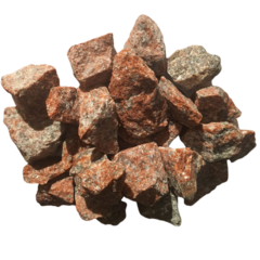 Imagen de Piedra granito rojo en Bolson de m³
