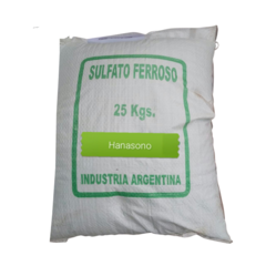 Sulfato De Hierro Fertilizante Cristalizado - comprar online
