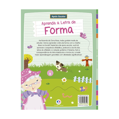 Livro Infantil Apoio Escolar Aprenda A Letra De Forma - comprar online