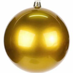 Bola de Natal Nº14 Unidade Cromada Dourado Wincy