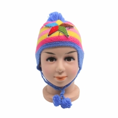 Touca Infantil Crochet Colorida Inverno Frio Redstar Winter