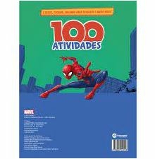 Livro 100 Atividades Spider Man Marvel Aranha Culturama - comprar online