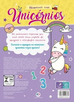 Livro Infantil Números Com Unicórnios + Caneta Mágica - comprar online