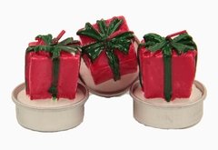 Mini Velas Natal Papai Noel/Presentes 3 Unidades Decorativas - comprar online