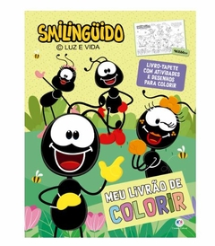 Livro Tapete Smilinguido Para Colorir 96x66 Ciranda Cultural