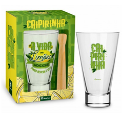 Kit Caipirinha Long Se a Vida Te Der Limões 400ml Brasfoot - comprar online