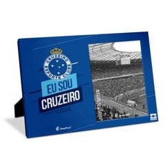 Porta Retrato Eu Sou Cruzeiro 10x15cm Produto Oficial Brasfoot na internet