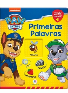 Livro Primeiras Palavras Patrulha Canina Nickelodeon Ciranda Cultural