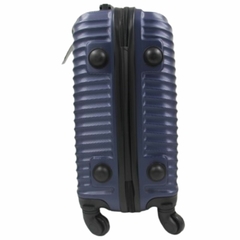 Mala ABS Azul 18'' Bordo 360° Com Cadeado Denlex Original na internet