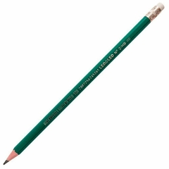 Lápis Preto HB N°2 Borracha Pote 72 Leonora Verde Escolar - comprar online