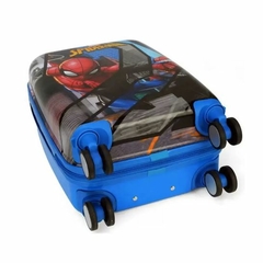 Mala Infantil Bordo Spider Man 360 Graus ABS Luxcel Original - comprar online