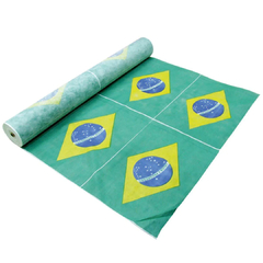Rolo De TNT 100 Metros 40gr/m² 1,40m Bandeira Do Brasil