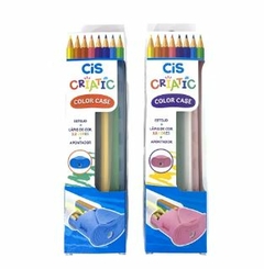 Lápis de Cor 12 Cis Criatic Color Case Estojo + Apontador