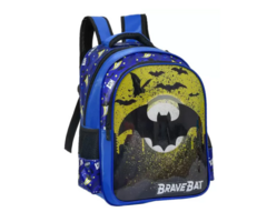 Mochila Costas Brave Bat Batman Yeep Estilo Batman Escolar - comprar online