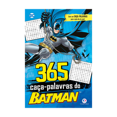 Livro Infantil 365 Atividades Caça-Palavras Batman Infantil