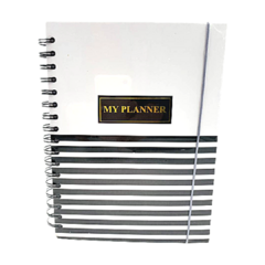 Planner Agenda17x24cm 198 Páginas Espiral Win Paper Cores Papelaria - comprar online