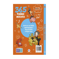 Livro 365 Piadas Incríveis Passatempo Infantil Juvenil - comprar online