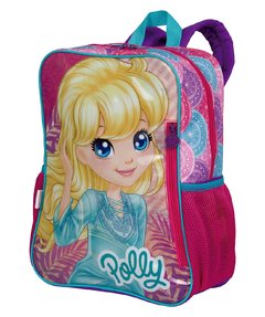 Kit Mochila G Polly Pocket 19M Costas + Lancheira Original