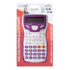 Calculadora Científica Classe 10 Dígitos Com Tampa Cores - comprar online