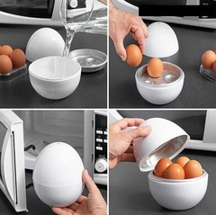Recipiente Cozinhar Ovos Microondas Rápido Prático Wincy na internet