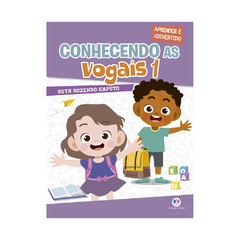 Livro Infantil Conhecendo As Vogais 1 Escolar Aprendizado