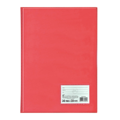 Pasta Catálogo Organizadora Com 50 Envelopes DAC Vermelho
