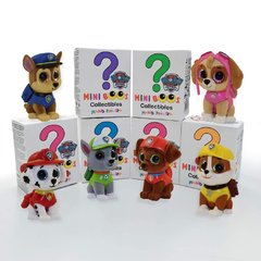 Kit 6 Mini Boos Paw Patrol Patrulha Canina Colecionáveis Ty