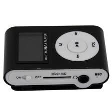 Mp3 Player Mini Shuffler, Rádio Fm, Tela Lcd Entrada Micro - Mundo Variedades