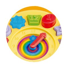 Relógio Educativo Com Peças Para Encaixar Brinquedo Crianças