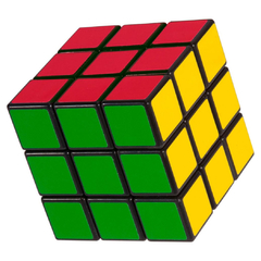 Cubo Mágico Colorido Desafio Brinquedo 3x3 5,1cm Pequeno
