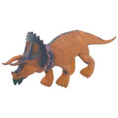 Dinossauro De Borracha Triceratops Dino Max Maralex Macio