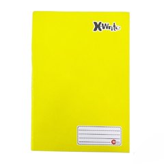 Caderno Brochurão Amarelo 96 Folhas 1 Matéria Máxima Costura