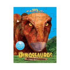 Livro Quebra-Cabeça Dinossauro Estegossauro