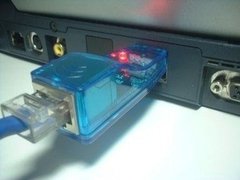 Adaptador De Rede Usb Lan Ethernet 10/100mb - Mundo Variedades