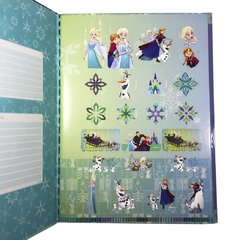 Kit 10 Cadernos Brochurão Frozen 96 Folhas 1 Matéria Jandaia