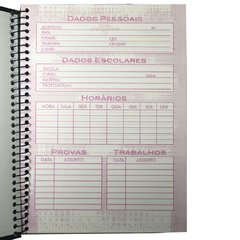 Caderno Espiral Patch Work 96 Fls 1 Matéria Máxima Unidade