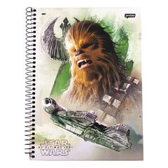 Caderno Espiral Star Wars Os Últimos Jedi 96 Fls 1x1 Jandaia